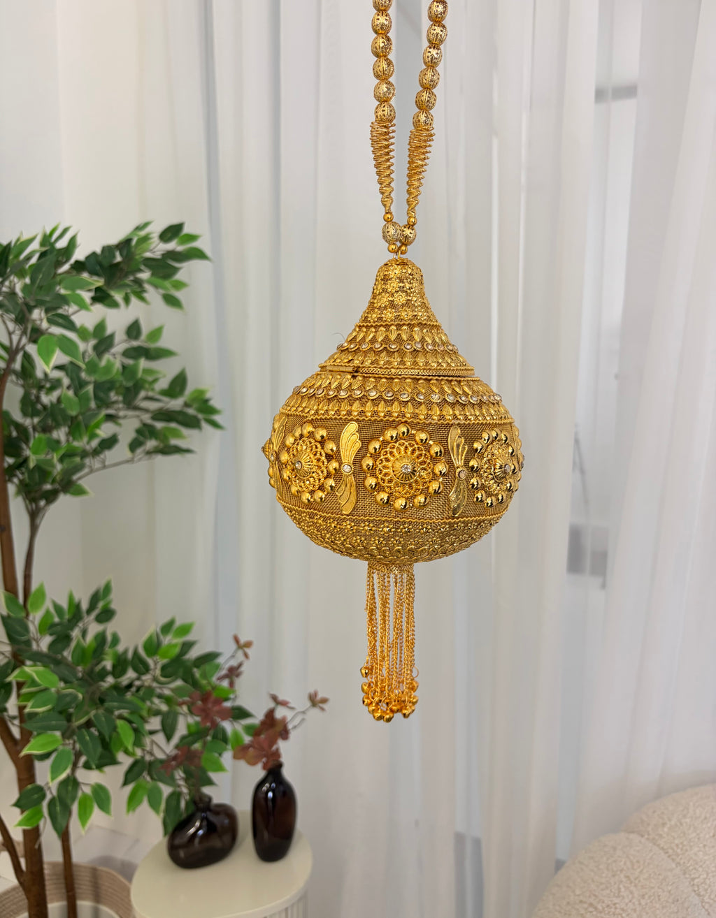Gold Bridal Bag